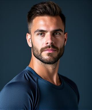 Portrait professionnel de Julien Dubois, coach sportif.